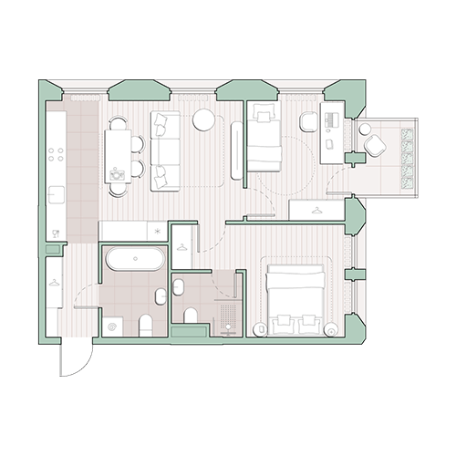 ЖК «Среда на Лобачевского», Москва | Жилой комплекс «Среда на Лобачевского», Очаково-Матвеевское
